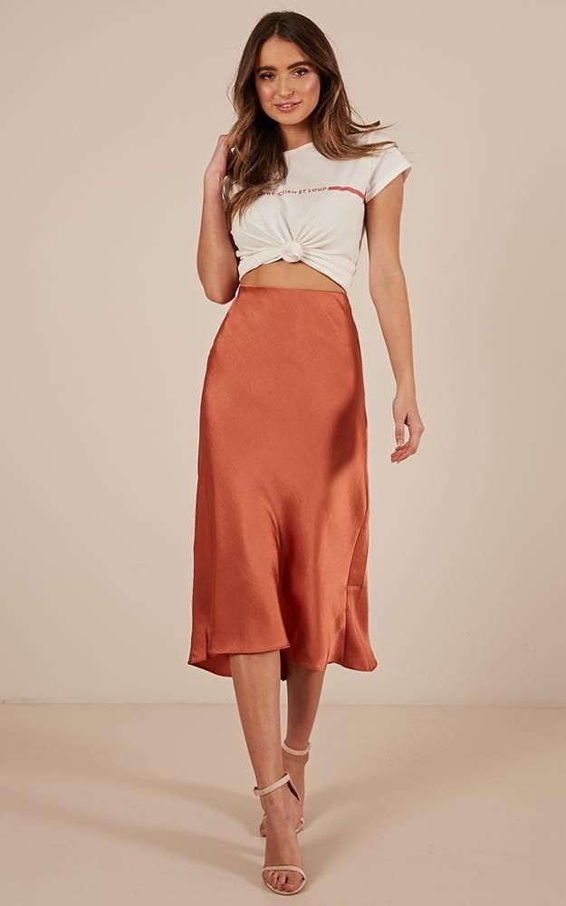 Elegant Silk Skirt