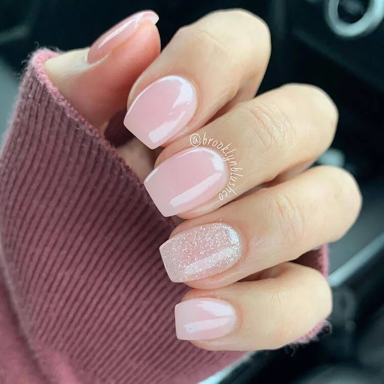 Sparkle Pink with Nails
