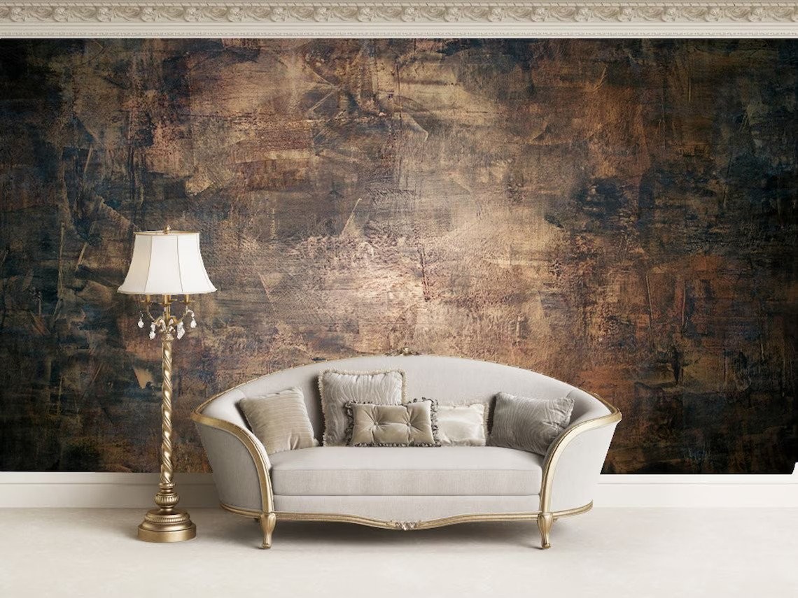 Elegant Textured Brown wallpaper